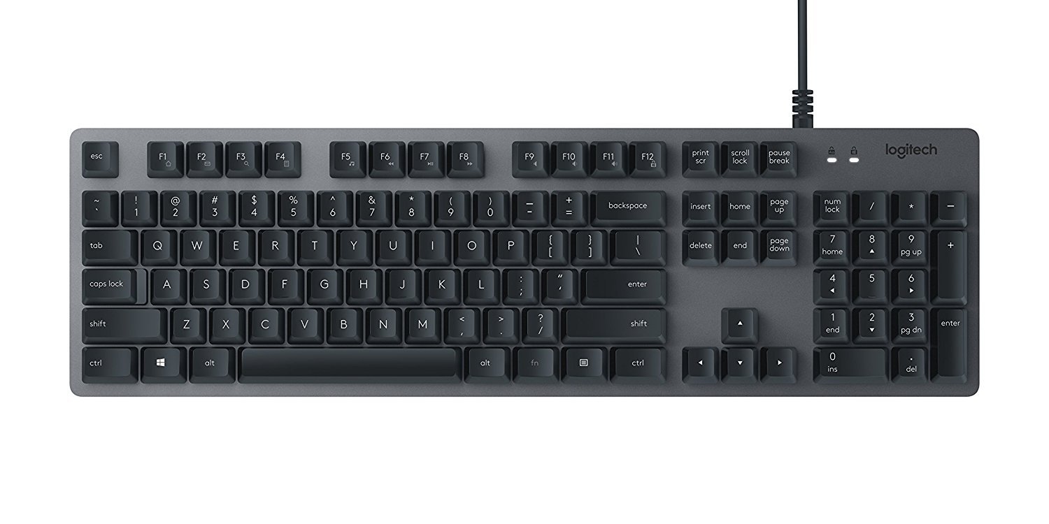 Logitech K840 Mechanical Corded Keyboard