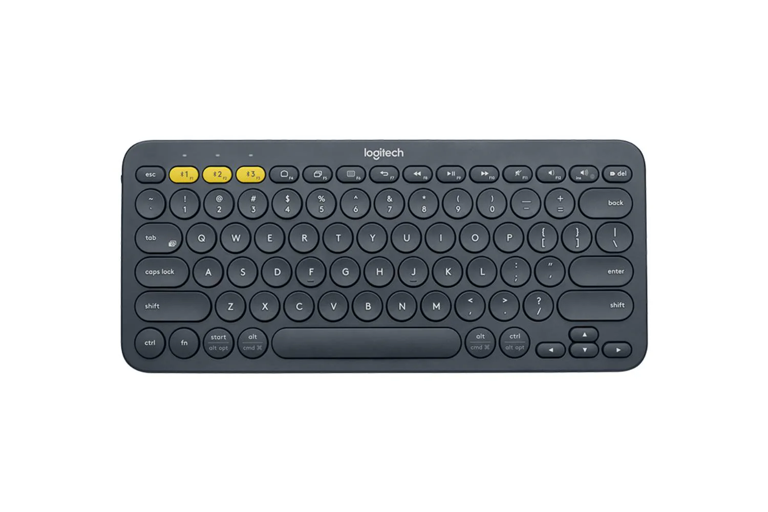 Logitech K380 Multi-Device Bluetooth Keyboard Black/Graphite