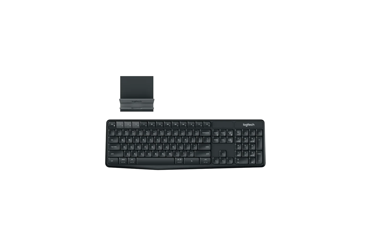 Logitech K375s MULTI-DEVICE Wireless Keyboard and Stand Combo