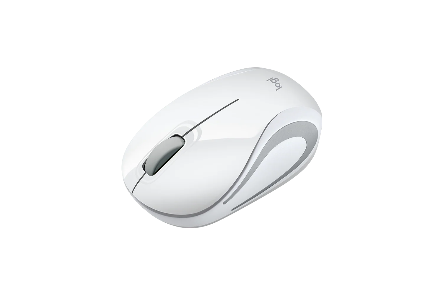 Logitech M187 Mini Wireless Mouse White